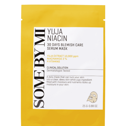 [SOME BY MI] Yuja Niacin 30 Days Blemish Care Serum Mask