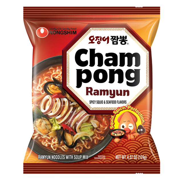 [NONGSHIM] Champong Noodle 124g