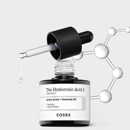 [COSRX] The Hyaluronic Acid 3 Serum 20g (EU Package)