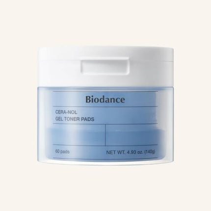 [BIODANCE] Cera-nol Gel Toner Pads 60Pads